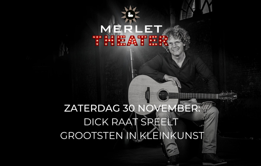 Zaterdag 30 november: Dick Raat – “GROOTsten in KLEINkunst”