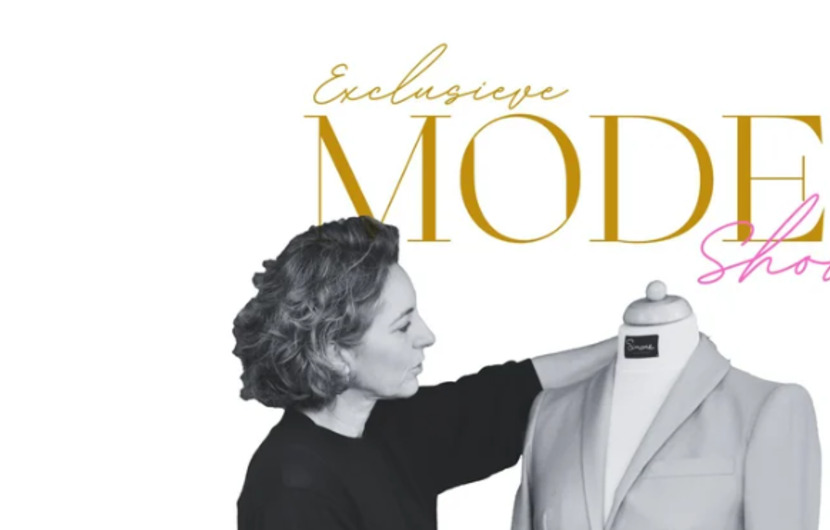 Modeshow door lokale ondernemer Simone Wagenaar